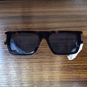 MCM Brown Tortoise Shell Men's Sunglasses NWT